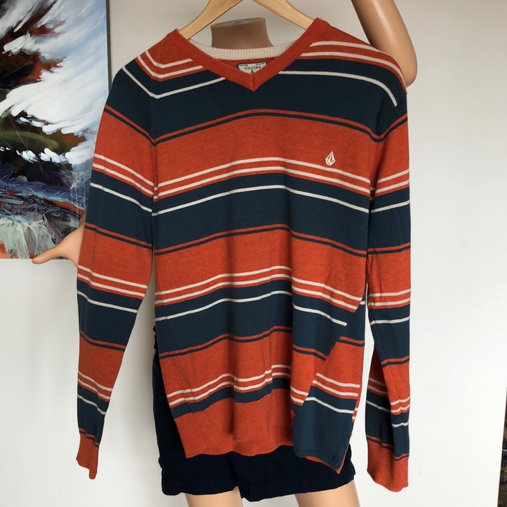 Volcom-  Understated Striped Sweater